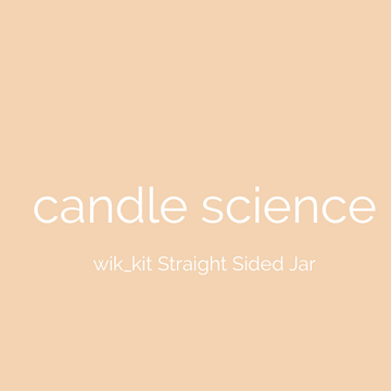 wik_kit: Straight Sided Threaded-twist Jar single wick